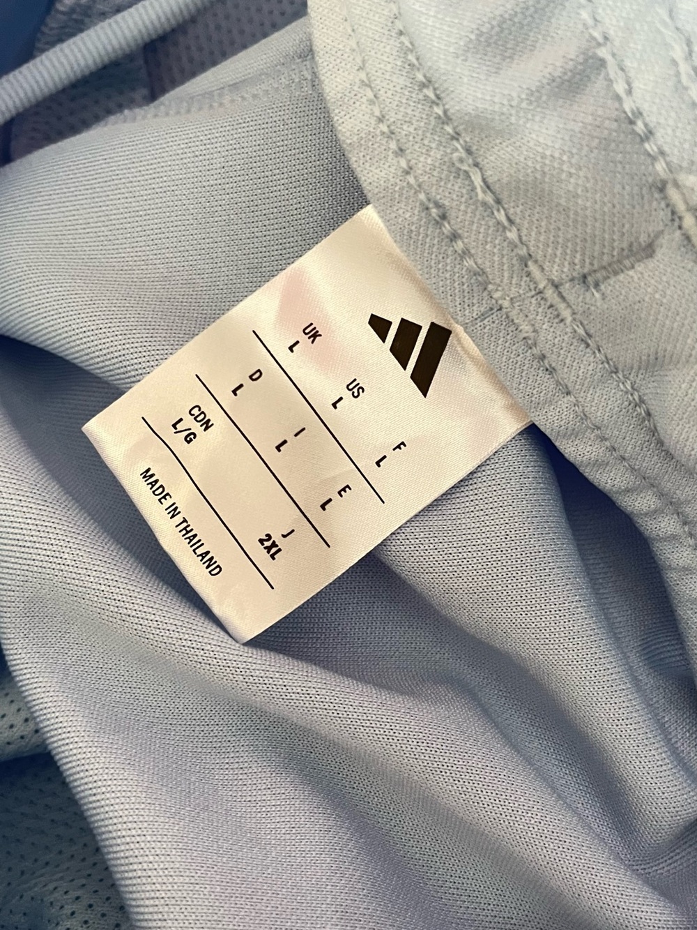 🔥New adidas Light Blue Joggers with White Three-Stripes - Picture 5 of 7